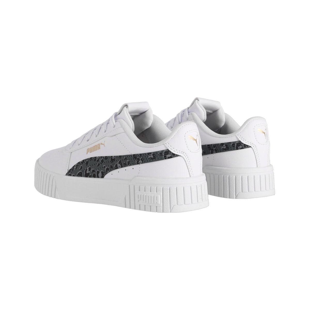 Zapatilla Puma Carina 2.0 Update Joven Blancas/Grises-3