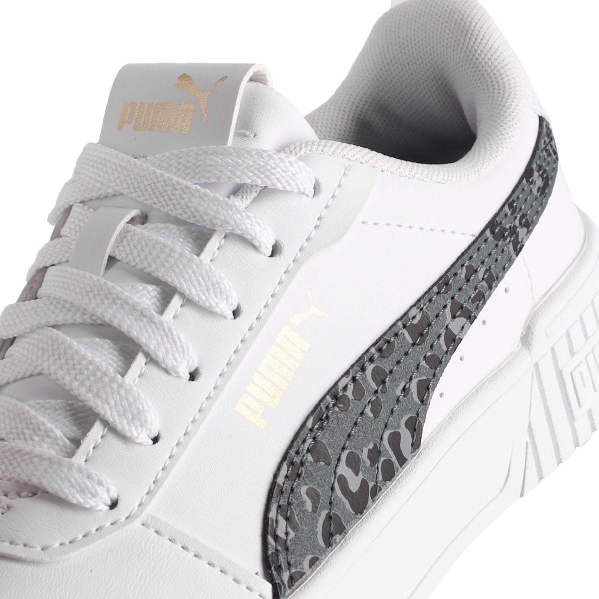Zapatilla Puma Carina 2.0 Update Joven Blancas/Grises-5