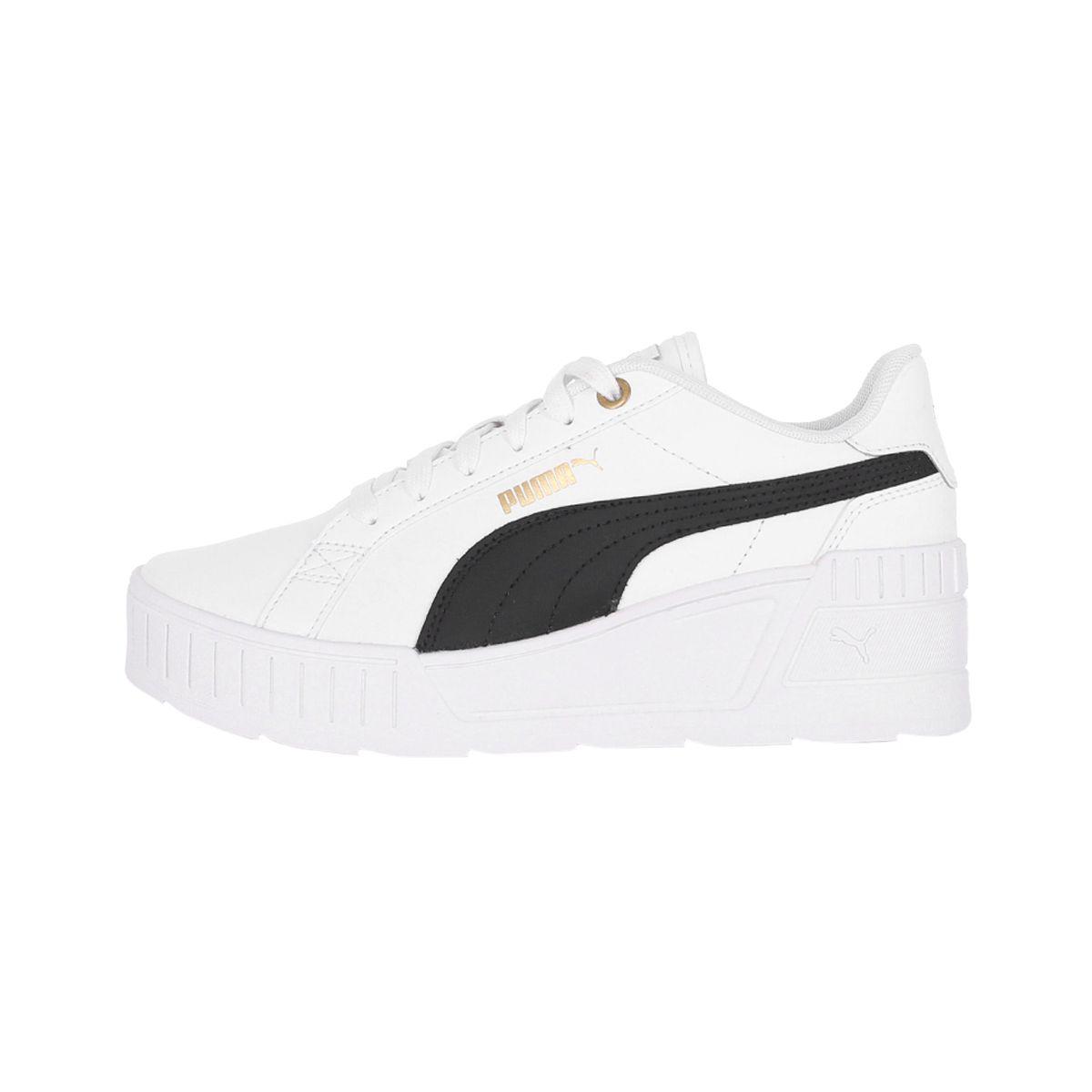 Zapatilla Puma Karmen Wedge Mujer White/Black-0