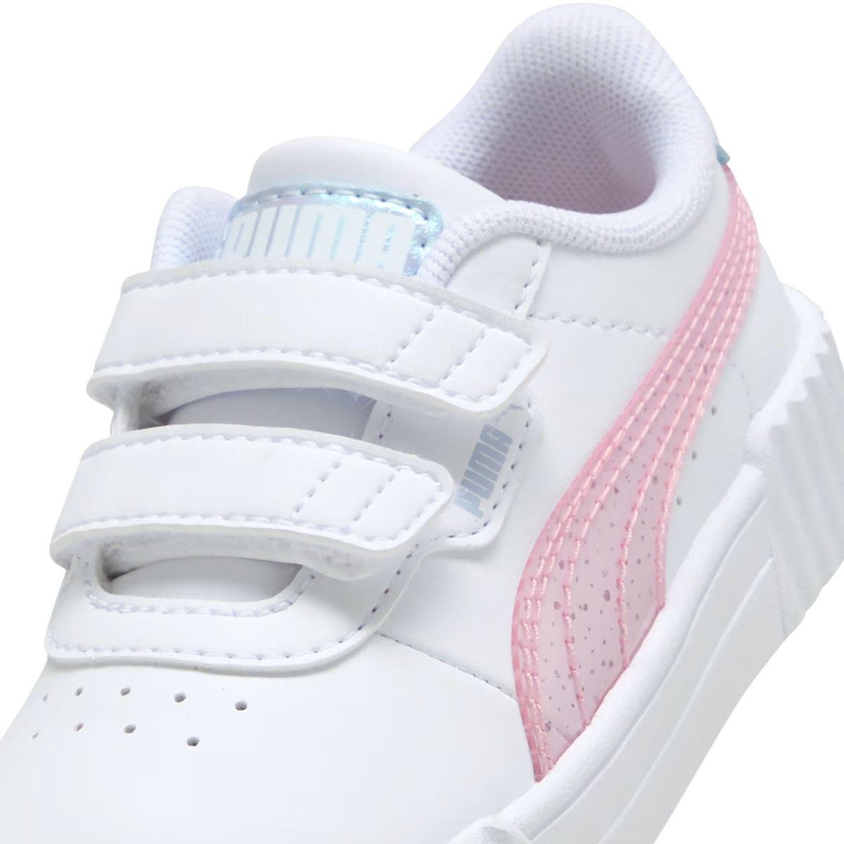 Zapatillas Baby Carina 3.0 Puma Blurry Dreams Blancas-5