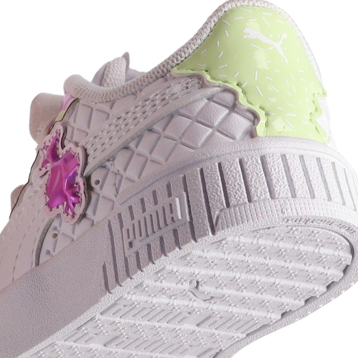 Zapatilla Puma x Trolls Carina 2.0 Baby Blancas/Rosadas-5