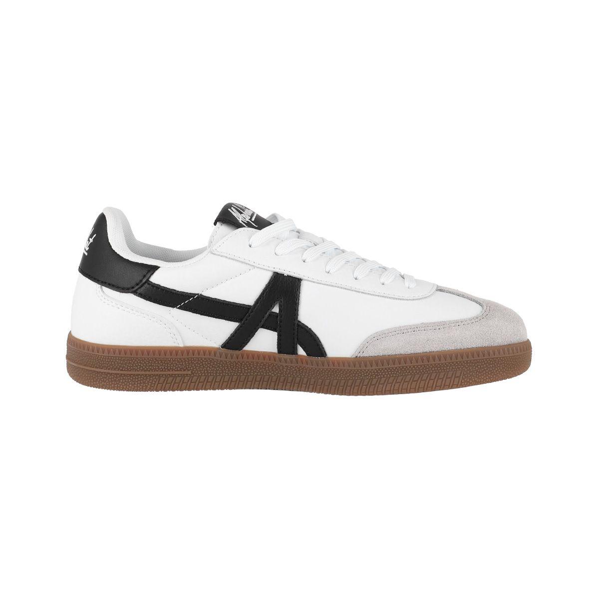 Zapatillas Mujer Monterey 301 Alphabet Blancas/Negras-0