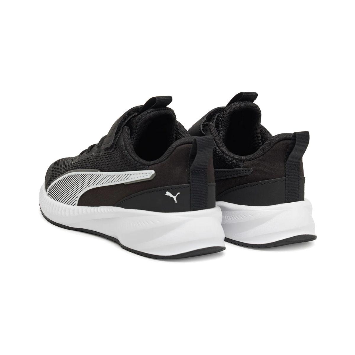 Zapatillas Niños Flyer 3 Puma Negras/Blancas-3