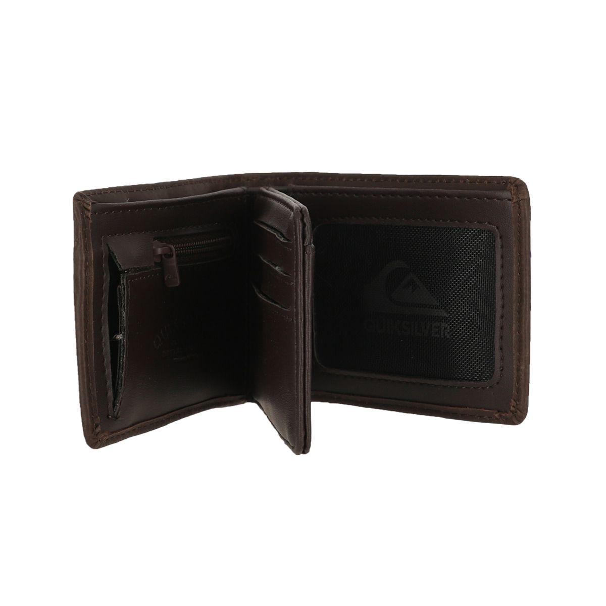 Billetera Quiksilver Mac Hombre Chocolate Brown-2