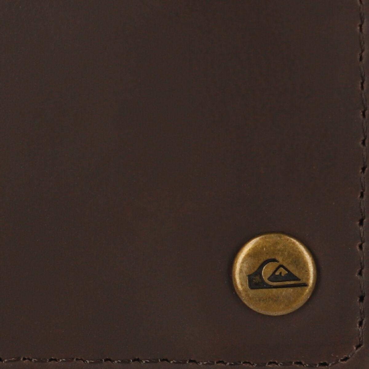 Billetera Quiksilver Mac Hombre Chocolate Brown-3