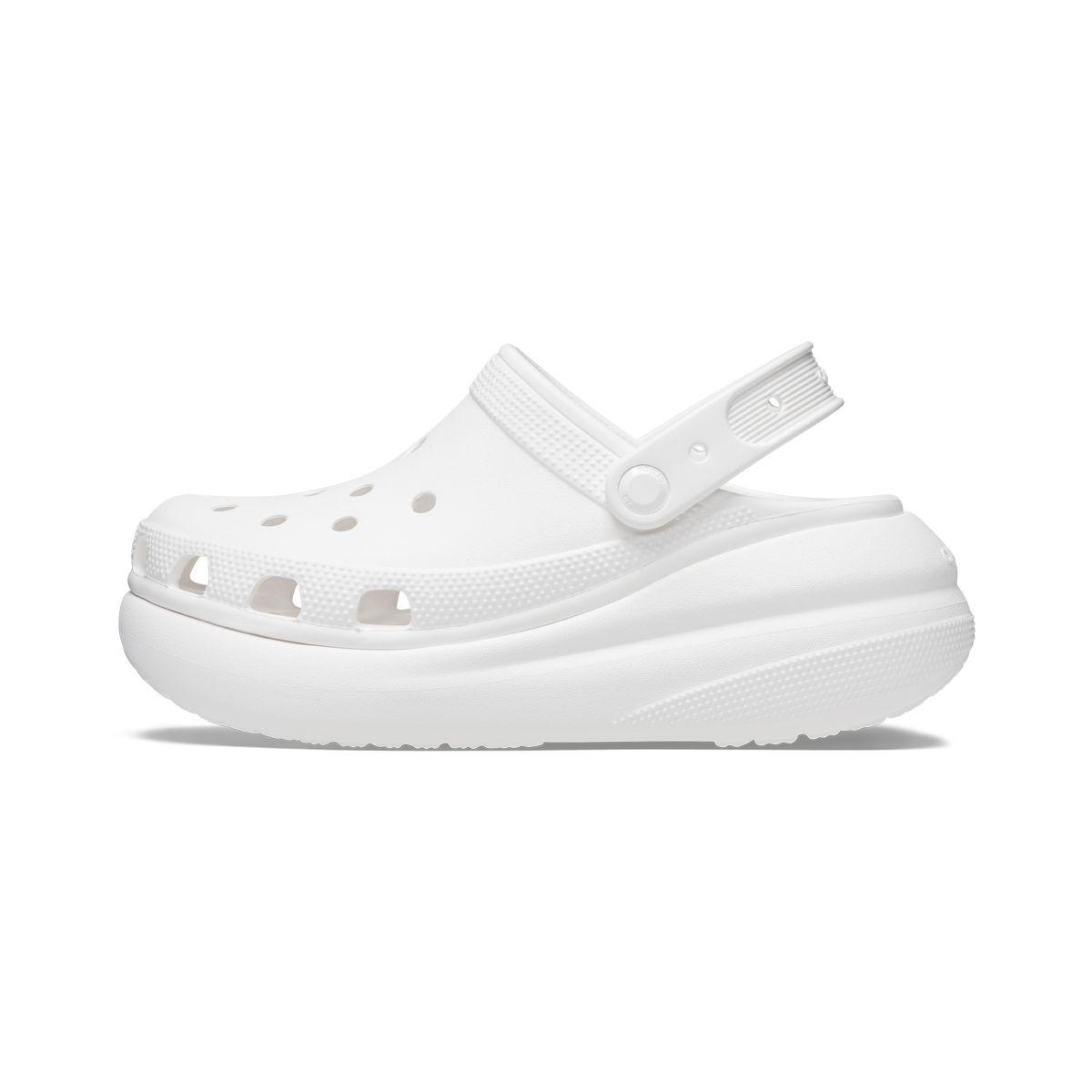 Zueco Crocs Classic Crush Mujer White-2