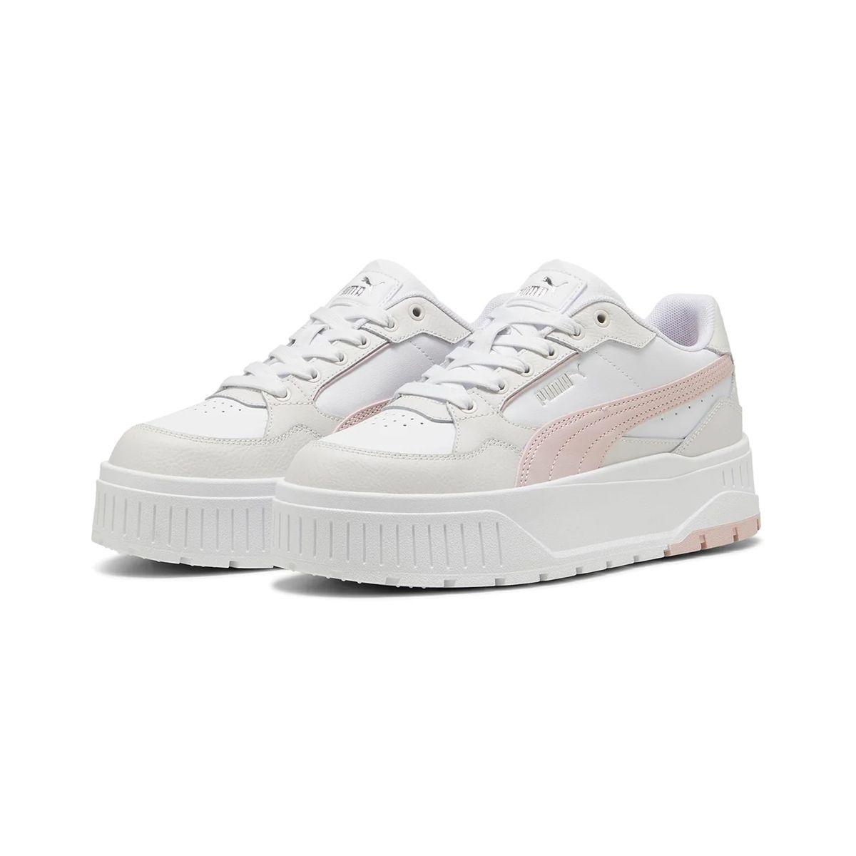 Zapatillas Mujer Karmen II Idol Puma Blancas/Rosada-2
