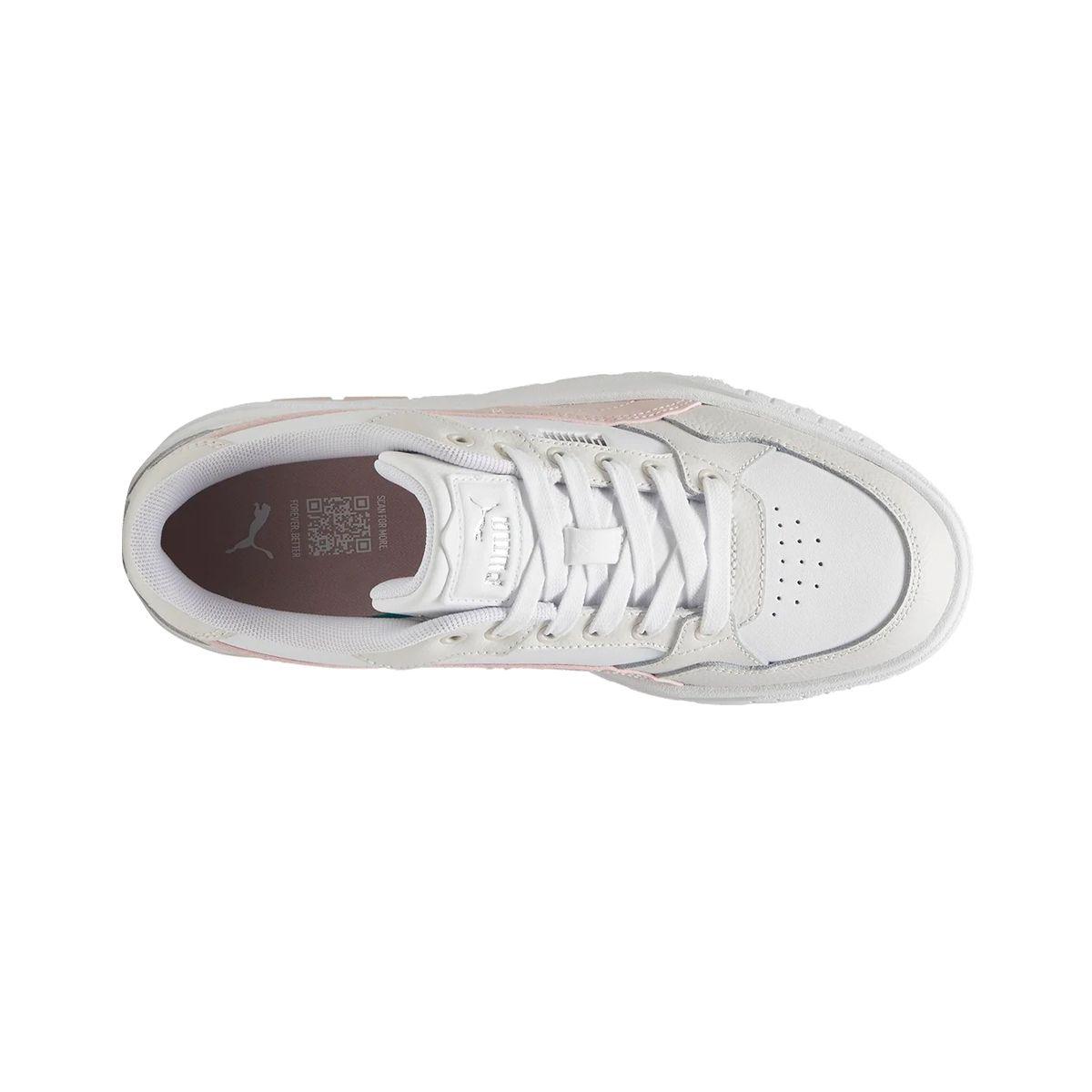 Zapatillas Mujer Karmen II Idol Puma Blancas/Rosada-4