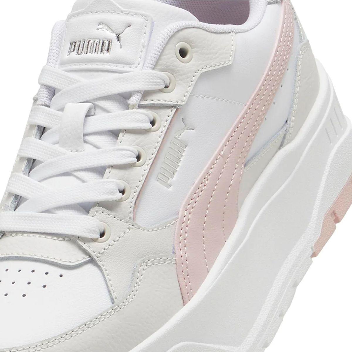 Zapatillas Mujer Karmen II Idol Puma Blancas/Rosada-5