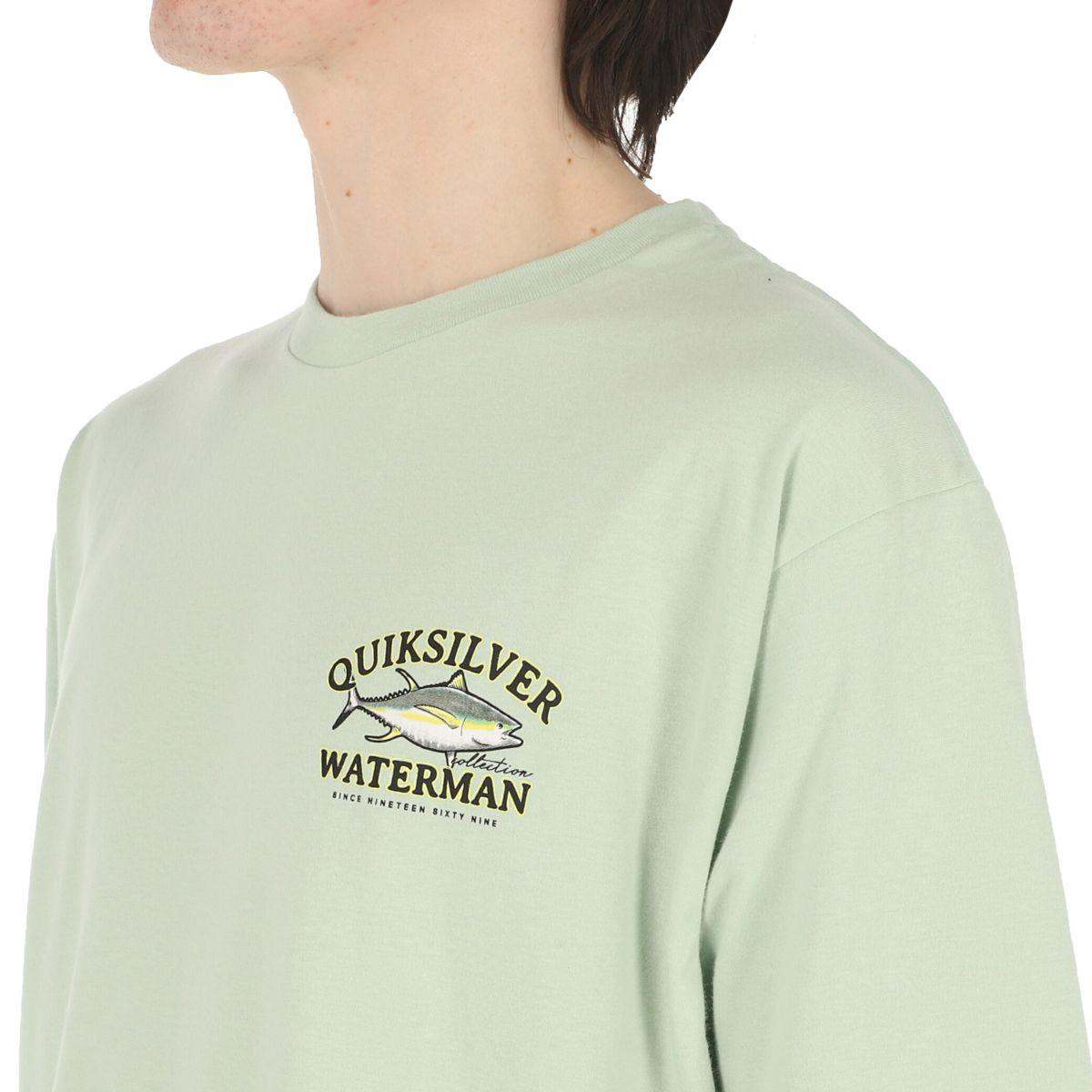 Polera Quiksilver Waterman Bait Stealer Hombre Green-2