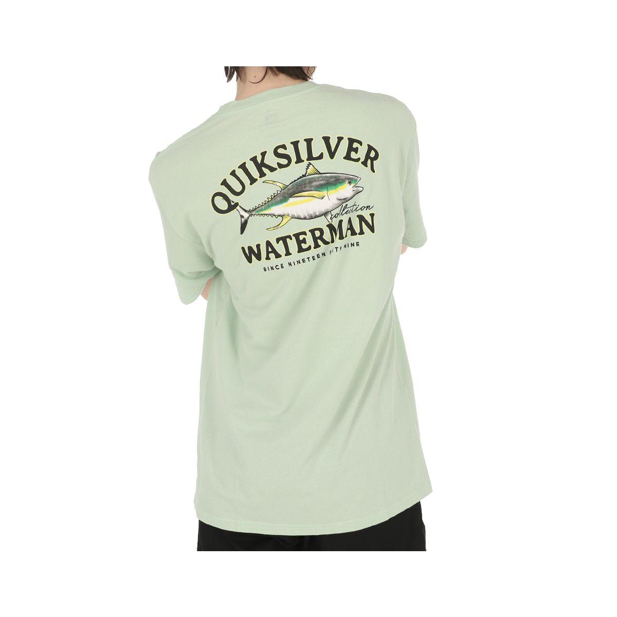 Polera Quiksilver Waterman Bait Stealer Hombre Green-3