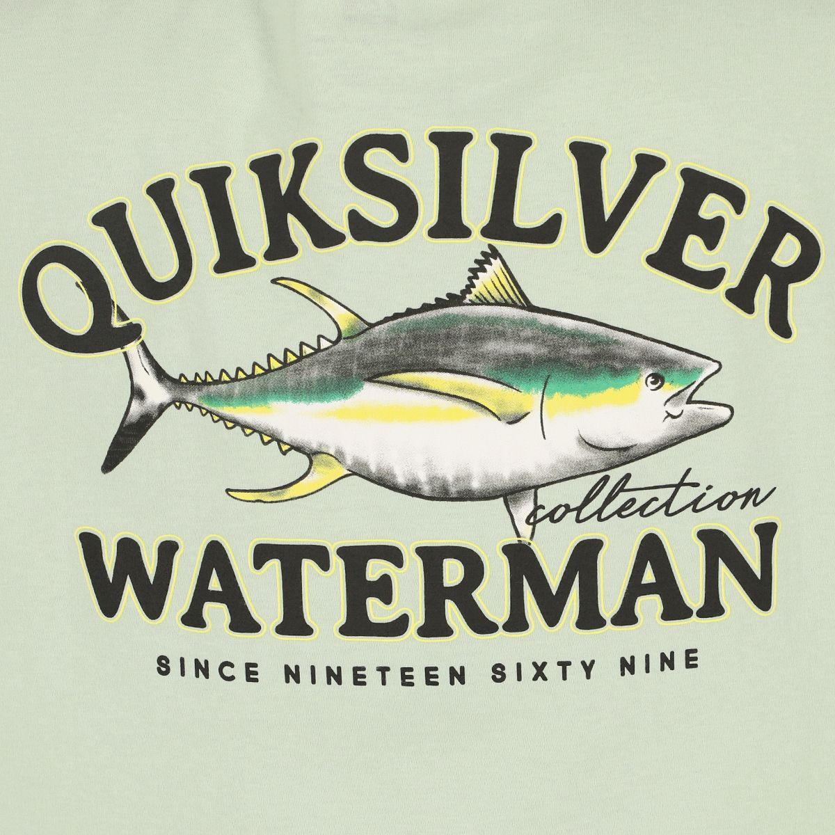 Polera Quiksilver Waterman Bait Stealer Hombre Green-4