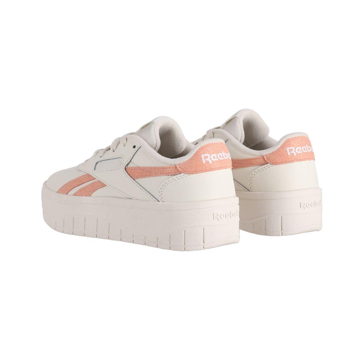 Zapatilla Reebok Court Advance Surge Mujer Crema/Rosadas-3