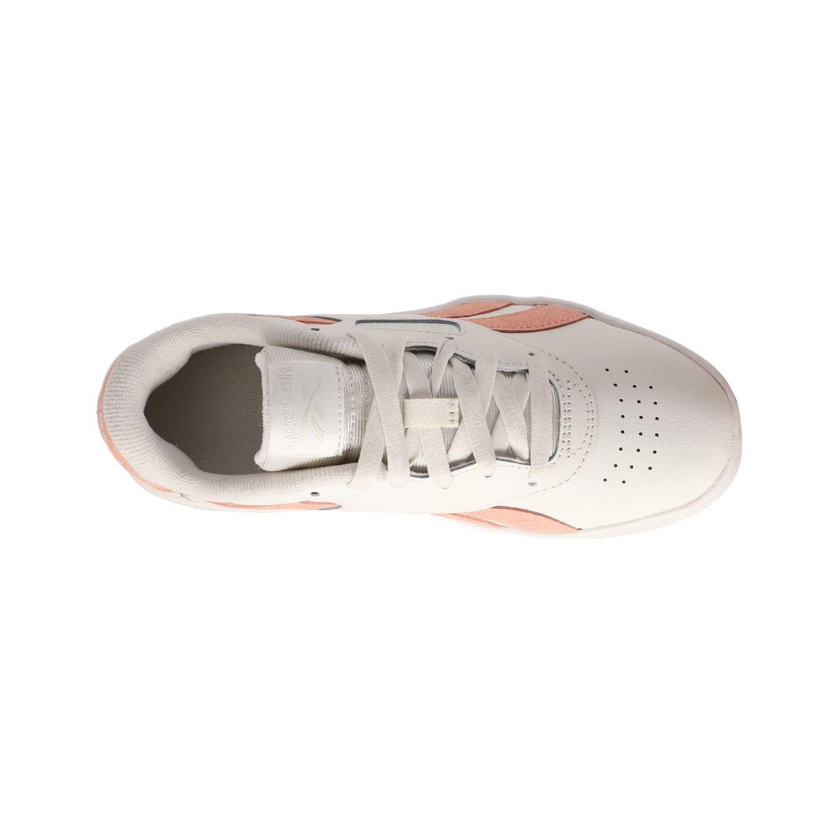 Zapatilla Reebok Court Advance Surge Mujer Crema/Rosadas-4