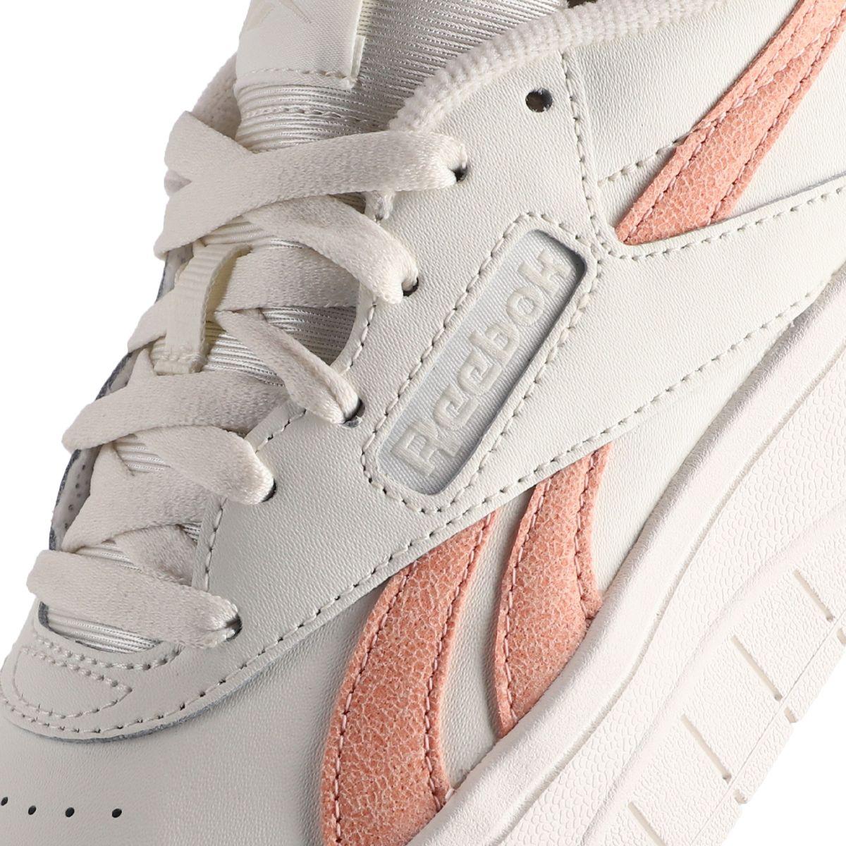 Zapatilla Reebok Court Advance Surge Mujer Crema/Rosadas-5