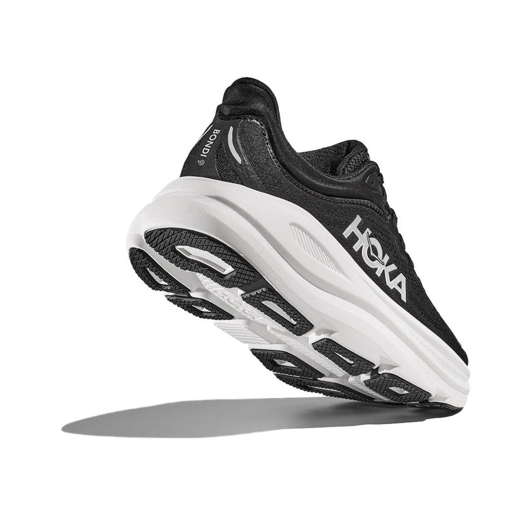 Zapatillas Hoka Bondi 9 Mujer Black/White-3