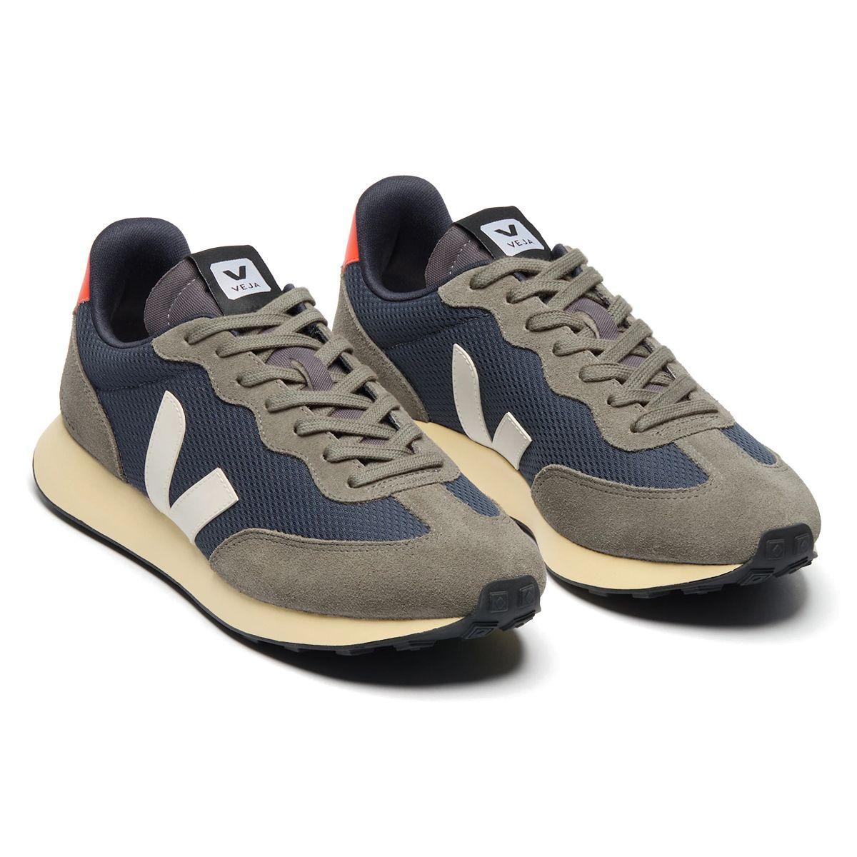 Zapatillas Mujer Veja Rio Branco II Gris/Azul-2