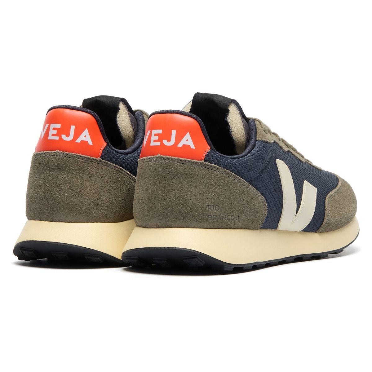 Zapatillas Mujer Veja Rio Branco II Gris/Azul-3