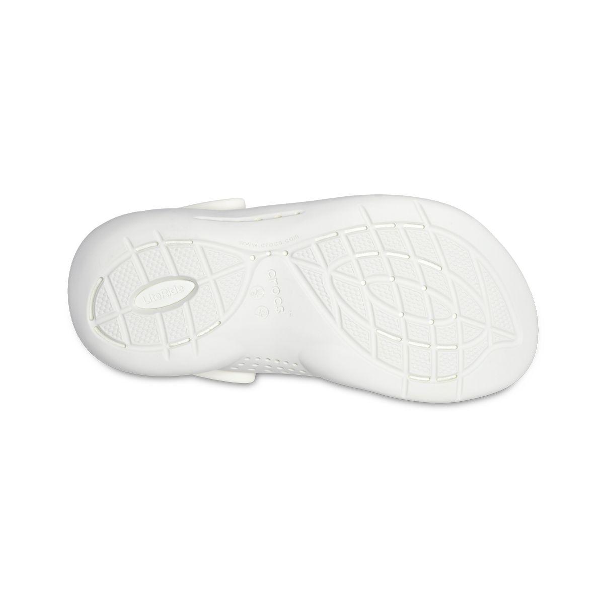 Zueco Crocs LiteRide 360 Unisex Almost White-3