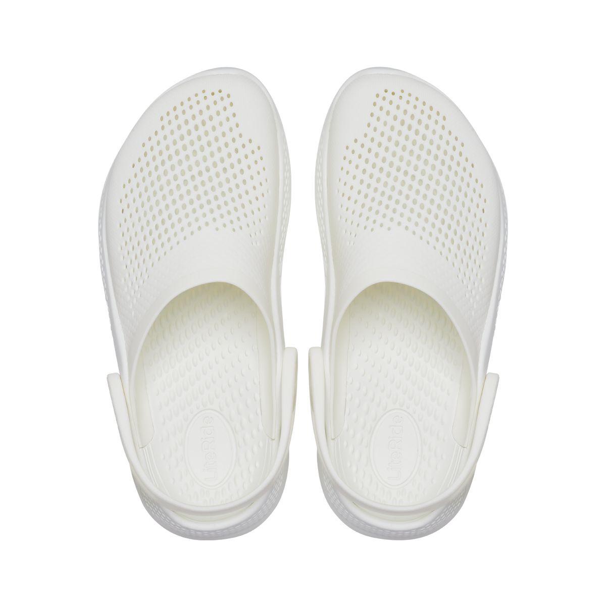 Zueco Crocs LiteRide 360 Unisex Almost White-5
