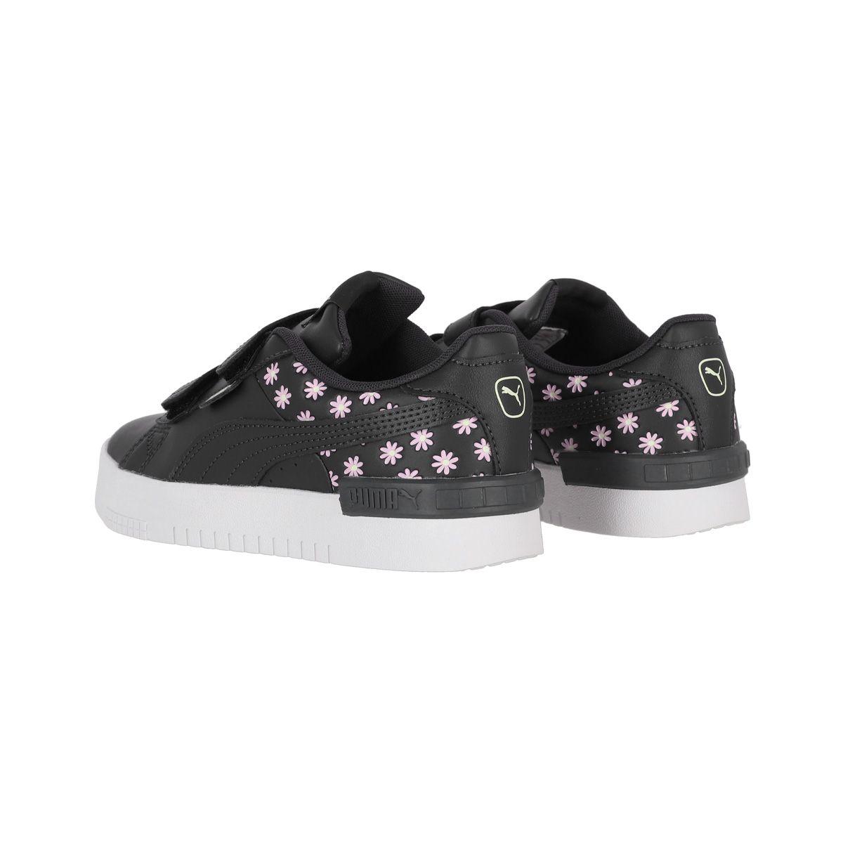 Zapatilla Puma Jada Summer Niñas Negras/Rosadas-3