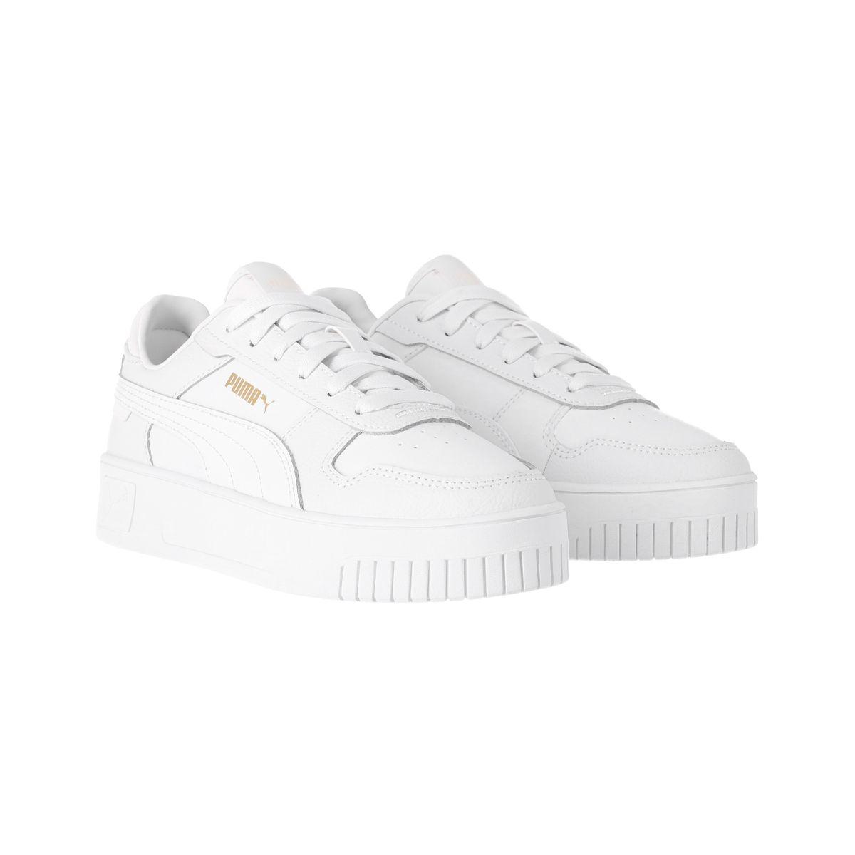 Zapatilla Puma Carina Street Joven Blancas-2