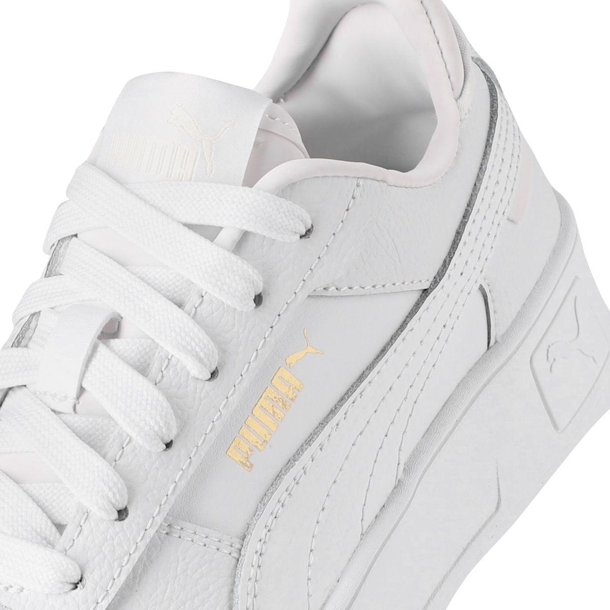 Zapatilla Puma Carina Street Joven Blancas-5