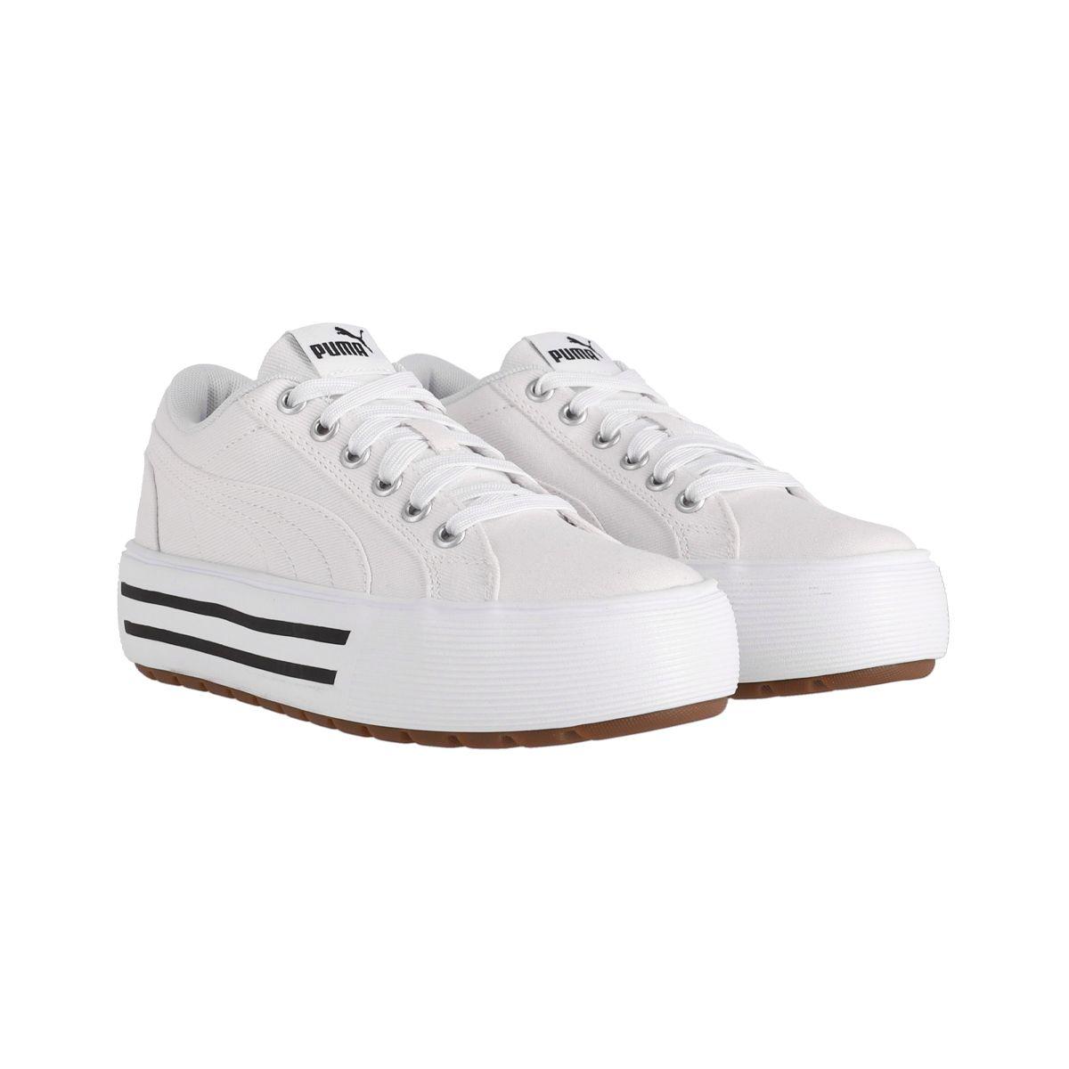 Zapatilla Puma  Kaia 2.0 AO CV Mujer Blancas/Negras-2