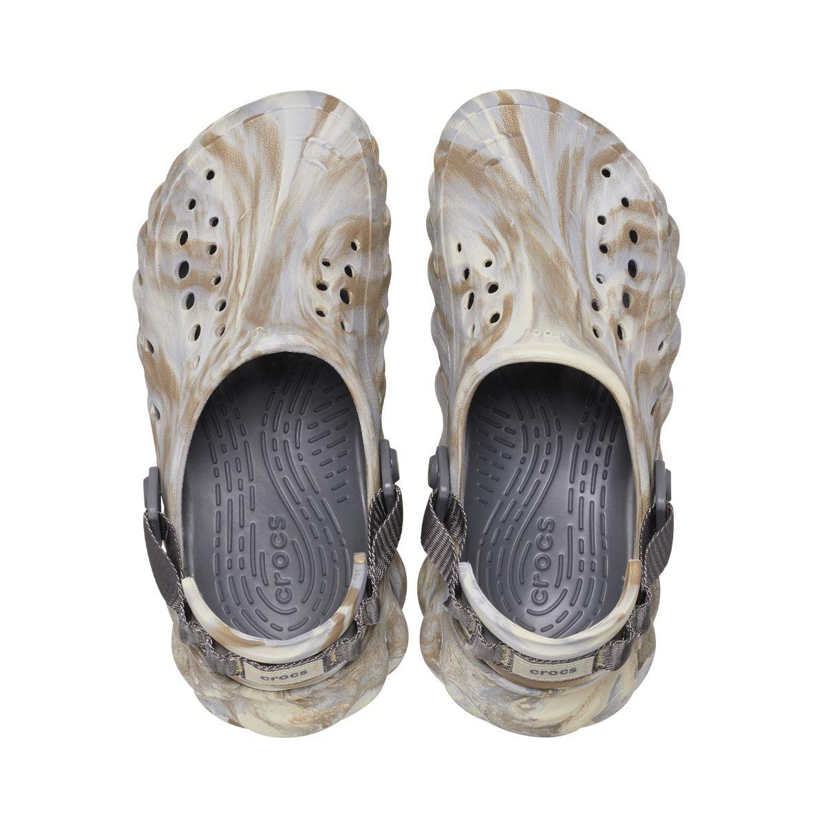 Zueco Crocs Echo Unisex Bone/Multicolor-5