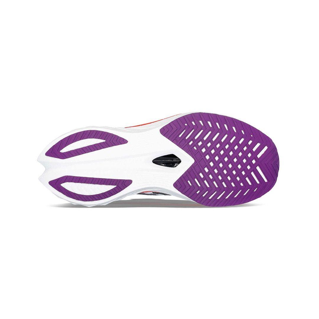 Zapatilla Saucony Endorphin Speed 4 Hombre White/Viziorange-4