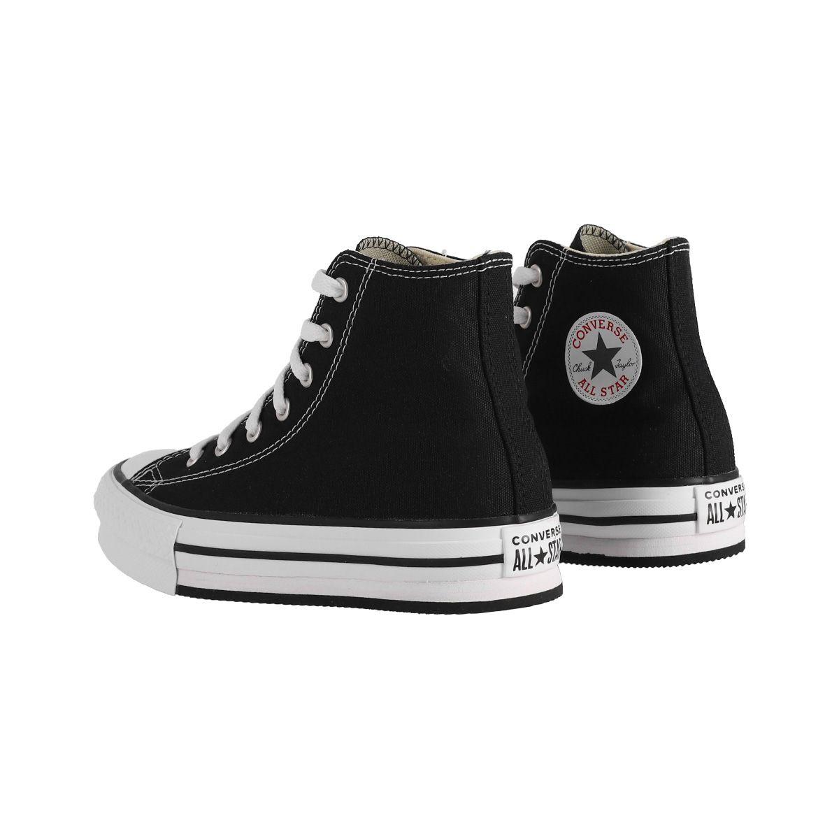 Zapatillas Converse Chuck Taylor All Star Lift Niños Negra-3
