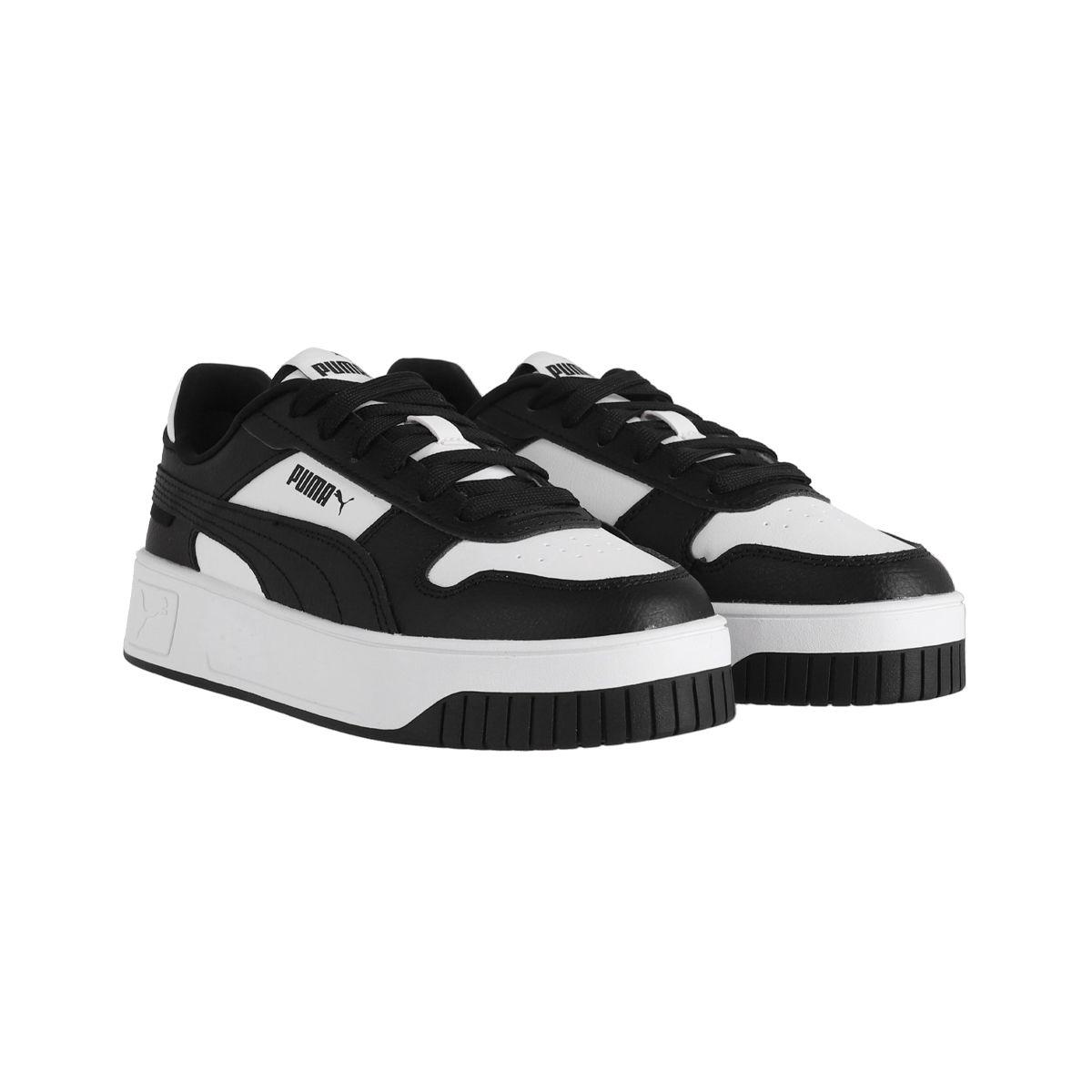 Zapatilla Puma Carina Street Mujer Negras/Blancas-2