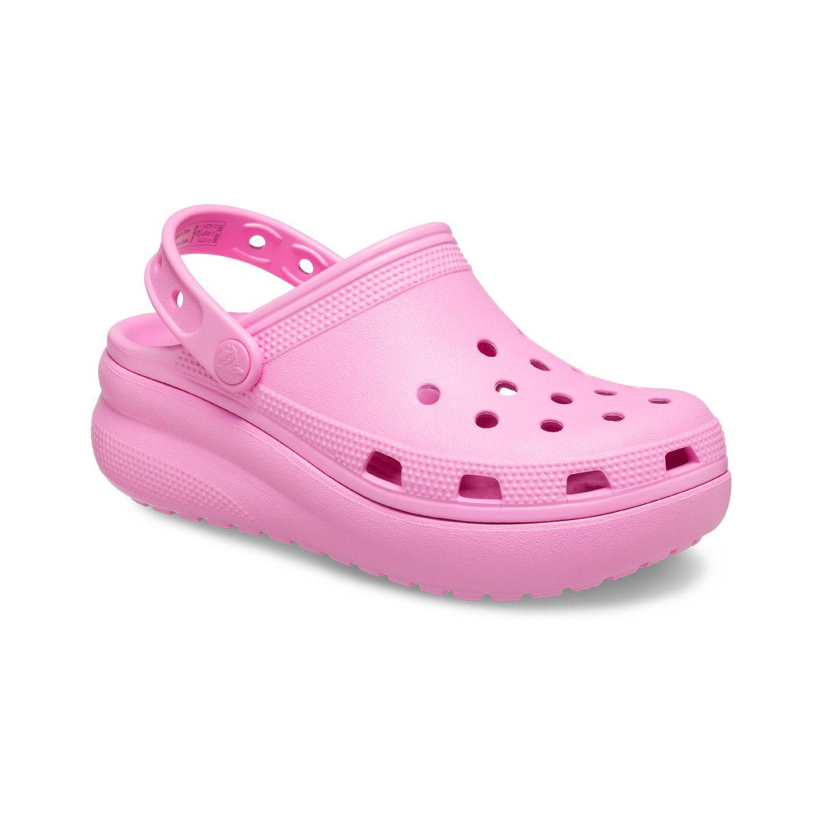 Zueco Crocs Classic Cutie Crush Niña Taffy Pink-0