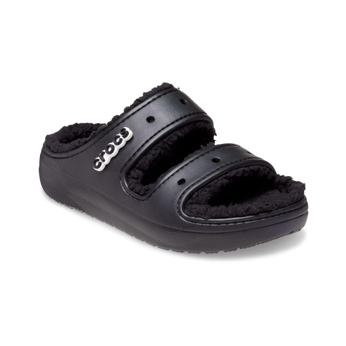 Sandalia Crocs Classic Cozzzy Unisex Black-0