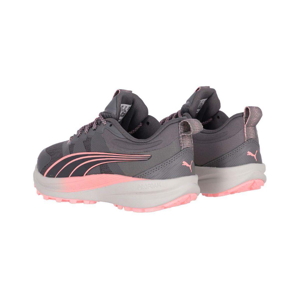 Zapatilla Puma Redeem Pro Mujer Grey/Coral-1