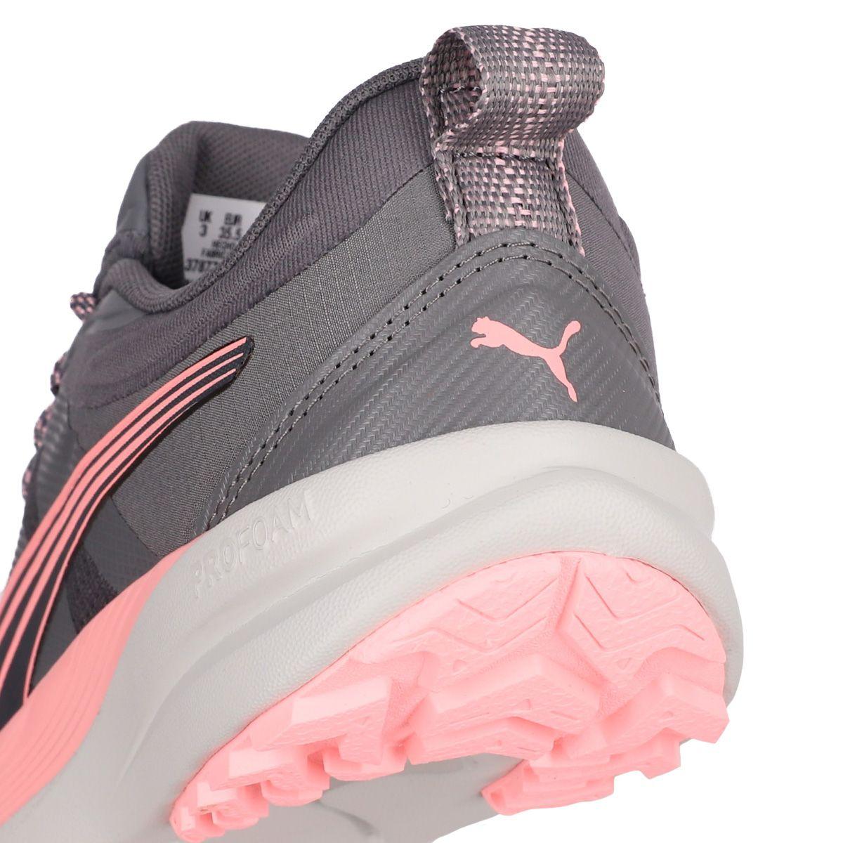 Zapatilla Puma Redeem Pro Mujer Grey/Coral-4