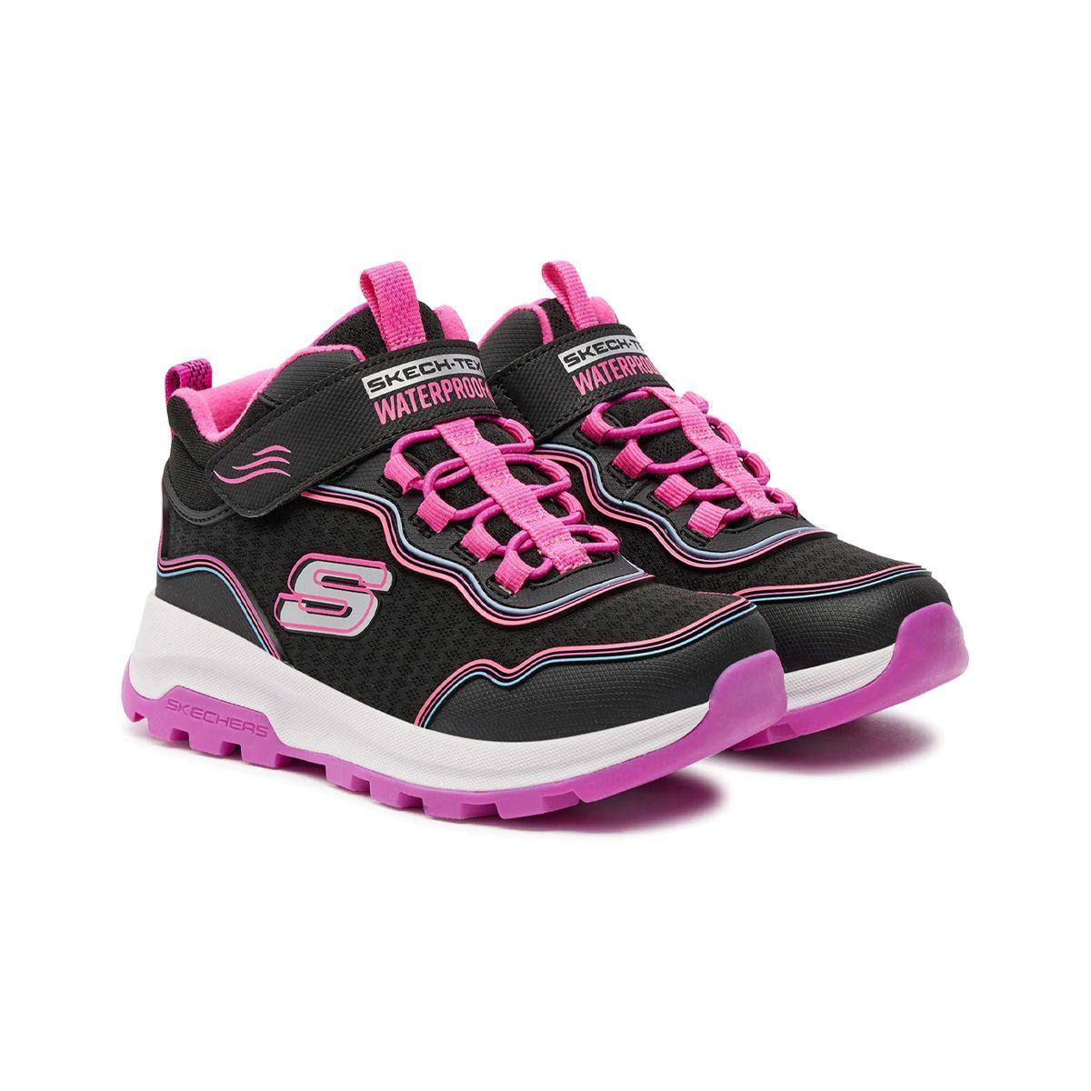Zapatillas Niñas Streamline Coa Skechers Negras/Rosadas-2
