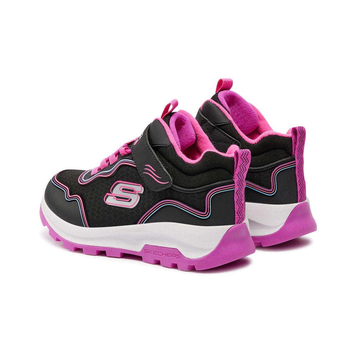 Zapatillas Niñas Streamline Coa Skechers Negras/Rosadas-3