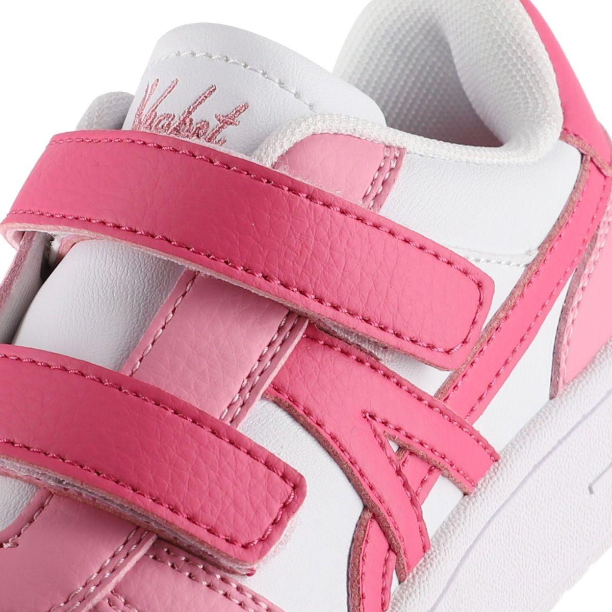 Zapatillas Niños Lockwood Alphabet Blancas/Fucsias-5