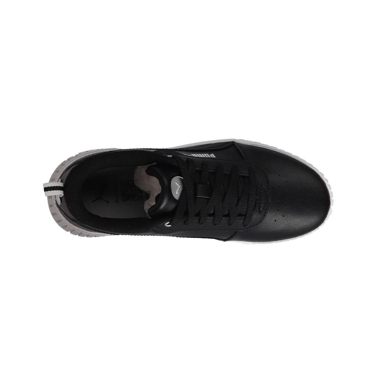 Zapatilla Puma Carina 2.0 Metallic Dream Mujer Negras/Blanca-4