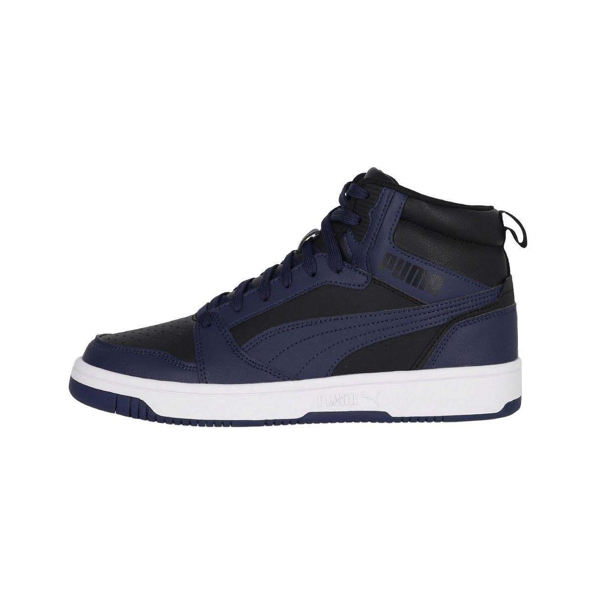Zapatilla Puma Rebound v6 Hombre Black/Navy/White-0
