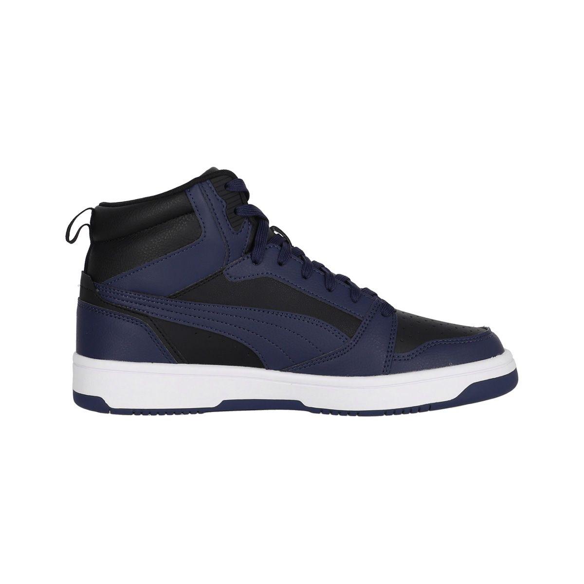 Zapatilla Puma Rebound v6 Hombre Black/Navy/White-1
