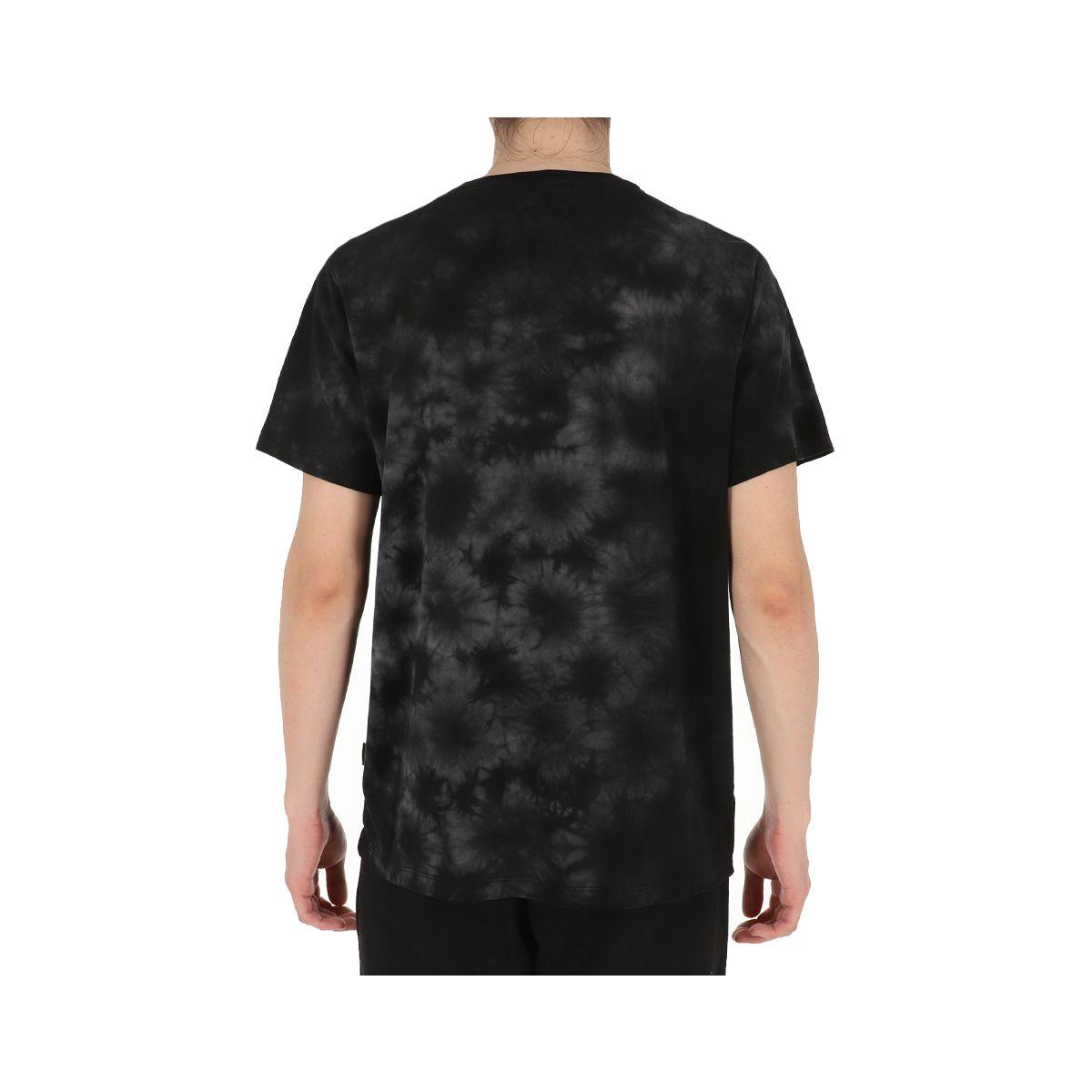 Polera Hombre Quiksilver Logo Tie-Dye Negro-2