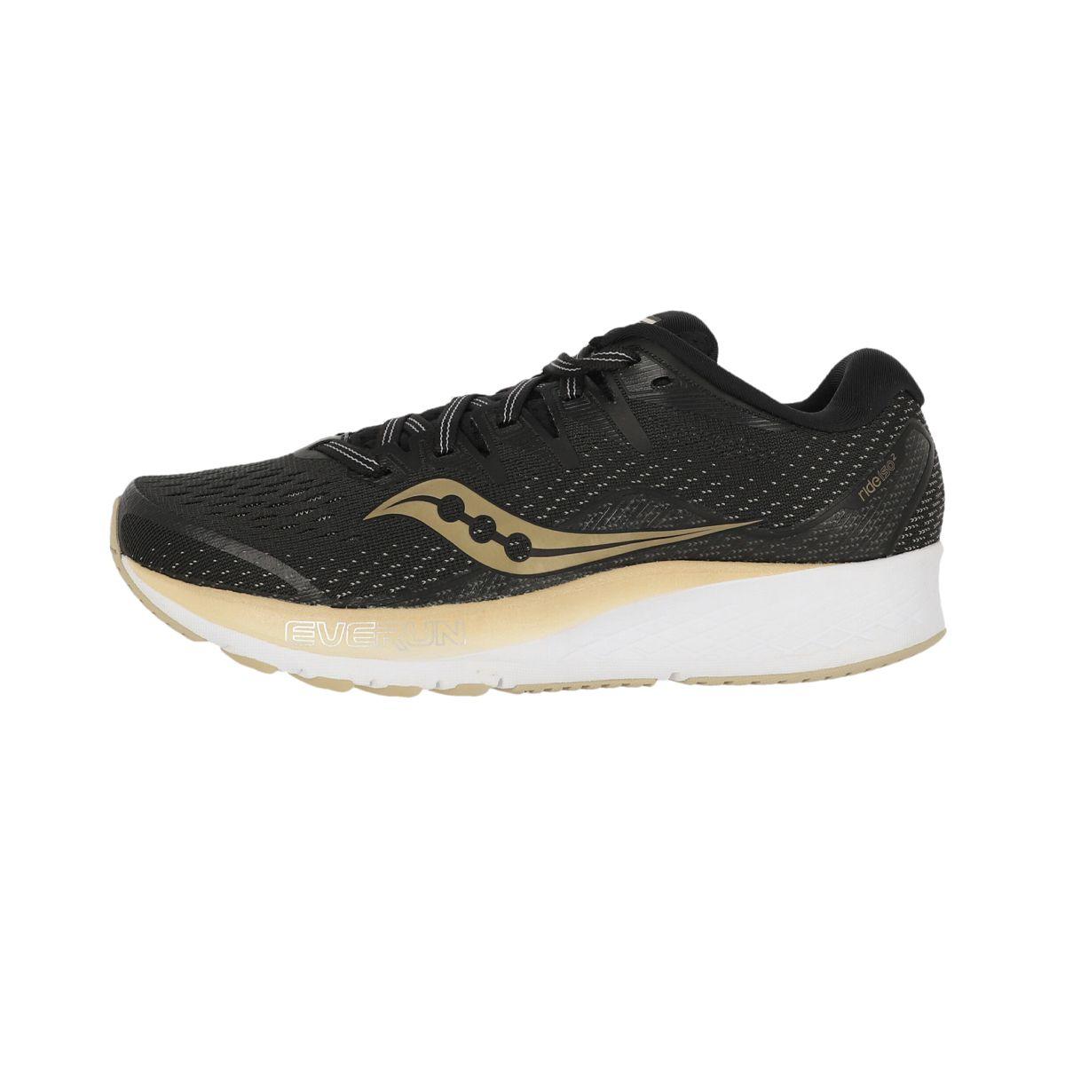Zapatilla Saucony Ride ISO Mujer Black/Gold-0