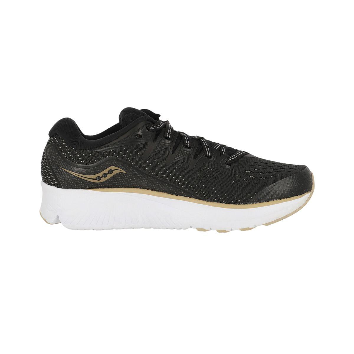 Zapatilla Saucony Ride ISO Mujer Black/Gold-1