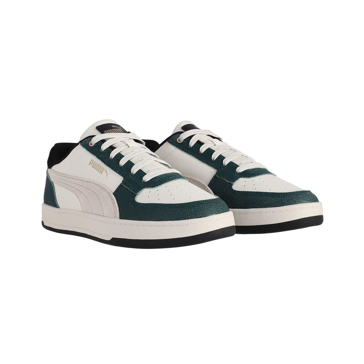 Zapatilla Puma Caven 2.0 Fractured Hombre Blancas/Verdes-2