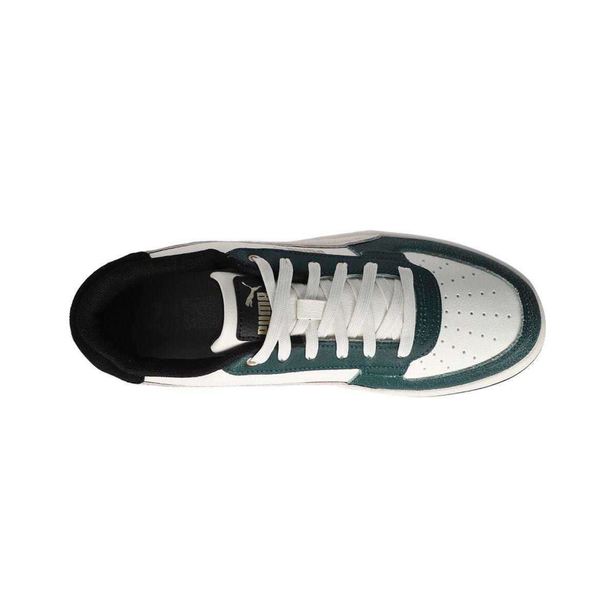Zapatilla Puma Caven 2.0 Fractured Hombre Blancas/Verdes-4