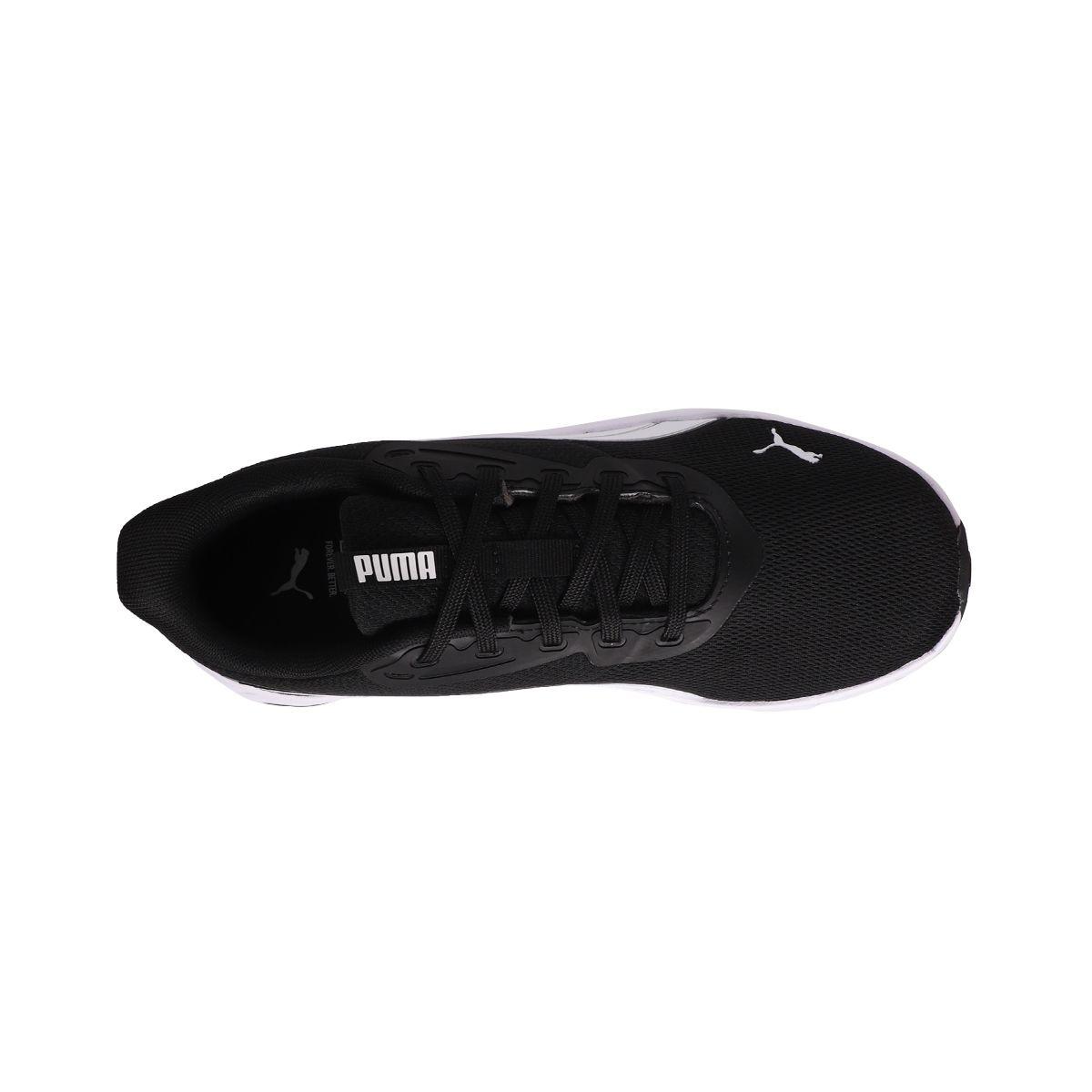 Zapatilla Puma FlexFocus Lite Modern Unisex Negras/Blancas-4