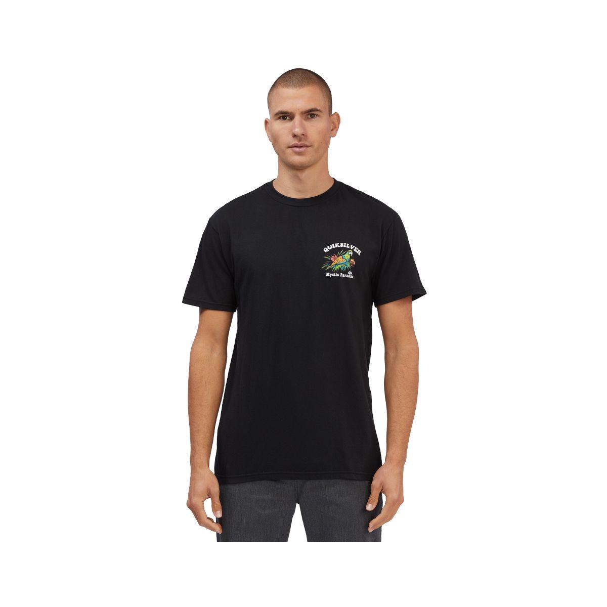 Polera Quiksilver Birds Of Cray Hombre Black-0