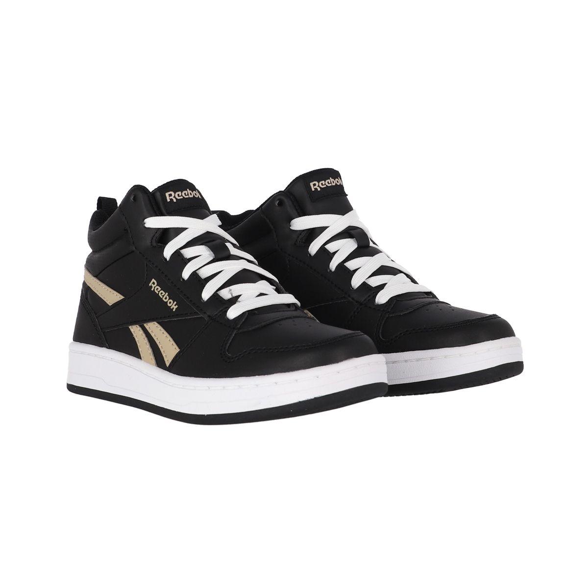 Zapatilla Reebok Royal Prime Mid 2.0 Niño Negras-2